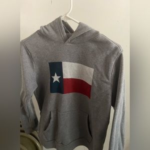 Old navy Boys Sz L Texas Flag Hoodie